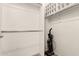 Large walk-in closet with ample storage space and shelving at 1295 N Ash St # 125, Gilbert, AZ 85233