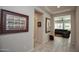 Long hallway with views into the living room at 19139 N 260Th Ave, Buckeye, AZ 85396