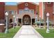 Inviting front entrance to the building with well maintained landscaping at 20934 N Sweet Dreams Dr, Maricopa, AZ 85138