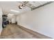 Spacious two car garage with overhead lighting and storage space at 300 N Gila Springs Blvd # 160, Chandler, AZ 85226