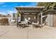 Outdoor kitchen offers a BBQ, sink, counter space, seating, and a covered space to create delicious outdoor meals at 300 N Gila Springs Blvd # 160, Chandler, AZ 85226