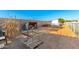 Spacious equestrian area includes shelter, fencing, and ample room for animals at 31301 N Sunflower Way, San Tan Valley, AZ 85143