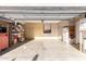 Spacious garage with built-in storage cabinets and ample room for vehicles and projects at 31301 N Sunflower Way, San Tan Valley, AZ 85143