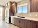 This kitchen offers updated countertops and stainless steel appliances and fixtures at 3233 N 70Th St # 1006, Scottsdale, AZ 85251