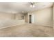 This open loft area has carpet flooring, a closet, and neutral paint at 3663 S Soho Ln, Chandler, AZ 85286