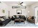 Inviting living room with comfortable seating, large windows, and contemporary decor at 3802 E Shaw Butte Dr, Phoenix, AZ 85028