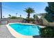 Inviting swimming pool set in a private backyard with desert landscaping, perfect for relaxing on hot summer days at 3802 E Shaw Butte Dr, Phoenix, AZ 85028