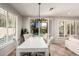 Bright dining area with natural light and a backyard view at 4791 S White Pl, Chandler, AZ 85249