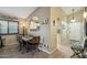 Inviting dining area adjacent to the kitchen with neutral walls and recessed lighting at 644 W Dublin St, Gilbert, AZ 85233