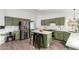 Spacious kitchen featuring a large island, modern appliances, and ample storage at 807 E Harvard Ave, Gilbert, AZ 85234