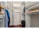 A well-organized closet with shelving and hanging space for clothes and accessories at 8749 E Via De Sereno --, Scottsdale, AZ 85258