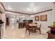 Stylish dining area adjacent to the kitchen, perfect for Gathering meals and entertaining at 8749 E Via De Sereno --, Scottsdale, AZ 85258