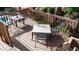 View of backyard patio seating with outdoor dining table and chairs, perfect for entertaining at 1213 N Raven --, Mesa, AZ 85207