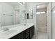 Bathroom features a double sink vanity and a bathtub at 14970 N 172Nd Dr, Surprise, AZ 85388