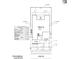 A site plan showing the layout of the home, yard and surrounding property lines at 18159 E Colt Dr, Queen Creek, AZ 85142