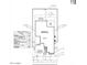 Detailed view of the lot showcasing the layout of the house, property lines, and surrounding features at 18166 E Colt Dr, Queen Creek, AZ 85142