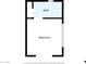 Floorplan shows the layout of the house, including the bedroom and bathroom at 2404 W Muirfield Dr, Anthem, AZ 85086