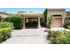 Stunning home showcasing a porte-cochere, mature landscaping, and charming curb appeal at 4621 N 65Th St # 152, Scottsdale, AZ 85251