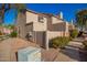 Townhome exterior showing low maintenance desert landscaping at 500 N Roosevelt Ave # 118, Chandler, AZ 85226