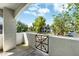 Outdoor view from the patio with a metal gate in front at 600 W Grove Pkwy # 2188, Tempe, AZ 85283