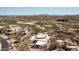 Desert home with a view of golf course and mountains at 10687 E Fernwood Ln, Scottsdale, AZ 85262