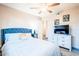 Cozy bedroom featuring a comfortable bed, stylish decor, and a serene ambiance at 11215 N 37Th Ave, Phoenix, AZ 85029