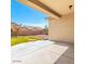 View from covered patio showing a nice backyard at 13615 W Merrell St, Avondale, AZ 85392