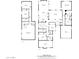 A floor plan showcases the home's layout, including bedrooms, kitchen, and two garages at 13615 W Merrell St, Avondale, AZ 85392