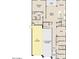 Detailed floor plan showcasing the layout of the home, including room dimensions and features at 15765 W Cheryl Dr, Waddell, AZ 85355