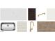 Kitchen design selection with a countertop, faucet, and tile backsplash at 15778 W Cheryl Dr, Waddell, AZ 85355
