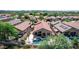 Backyard with a pool, patio, and mature landscaping at 4252 E Desert Sky Ct, Cave Creek, AZ 85331