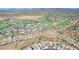 Stunning aerial view of the community featuring lush landscaping and mountain views at 4252 E Desert Sky Ct, Cave Creek, AZ 85331