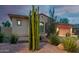Front yard with desert plants and a well-maintained xeriscaped garden at 9295 W Quail Track Dr, Peoria, AZ 85383
