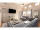 Bright living room features vaulted ceilings, modern furnishings, and large windows with natural light at 11333 N 92Nd St # 2028, Scottsdale, AZ 85260