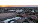 A beautiful aerial view of a single-Gathering home located in a peaceful neighborhood surrounded by lush greenery at 14025 N 11Th Pl, Phoenix, AZ 85022