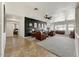 Spacious living room featuring modern decor, stylish furniture, and a cozy ambiance at 14474 W Lexington Ave, Goodyear, AZ 85395