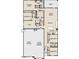 Detailed floor plan showcasing the layout of a home with 4 bedrooms, a den, and a 3-car garage at 15774 W Cheryl Dr, Waddell, AZ 85355