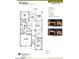 Floorplan illustrating the layout of the home with dimensions and room details at 16868 W Earll Dr, Goodyear, AZ 85395