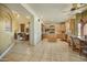 A wide open kitchen design connected to dining and living spaces at 18037 N 14Th Pl, Phoenix, AZ 85022