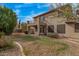 Backyard featuring a second story balcony and patio area at 1917 S Rock Ct, Gilbert, AZ 85295