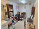 Spacious home office with built-in bookshelves and a functional layout at 2101 S Meridian Rd # 354, Apache Junction, AZ 85120