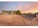 Three car garage with desert landscape at 31409 N 166Th Pl, Scottsdale, AZ 85262