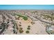 Aerial view of the community featuring the golf course and the neighborhood at 3529 E Fandango Dr, Gilbert, AZ 85298