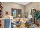 Inviting living room with comfortable seating, stylish decor, and ample natural light at 10902 N 138Th Pl, Scottsdale, AZ 85259