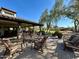 Inviting outdoor patio with ample seating areas, perfect for entertaining or relaxing at 11021 N 74Th St, Scottsdale, AZ 85260