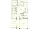 Detailed floor plan showcasing the layout of this comfortable home design at 17662 W Cedarwood Ln, Goodyear, AZ 85338