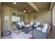 Inviting covered patio features comfortable seating and scenic outdoor views at 17662 W Cedarwood Ln, Goodyear, AZ 85338