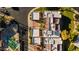Overhead view of Southwestern-style townhomes with well-maintained roofs and community amenities at 6229 N 30Th Way, Phoenix, AZ 85016