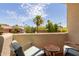 Enjoy serene outdoor space with a private balcony featuring comfortable seating and views of lush desert landscaping at 6229 N 30Th Way, Phoenix, AZ 85016