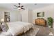 Neutral bedroom boasts soft lighting, a walk-in closet, and a cozy, inviting atmosphere at 13110 W Avenida Del Rey --, Peoria, AZ 85383